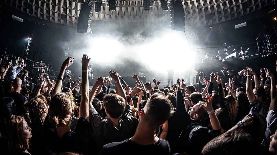 Crowd enjoying a legendary performance at Summerfest, considered one of the best of all time.