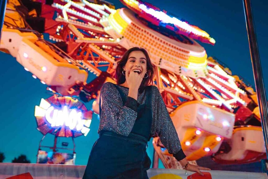 Exciting activities during Summerfest: Attendees enjoying live music performances, exploring vendor booths, indulging in delicious food, participating in games and rides, and relaxing by the waterfront.